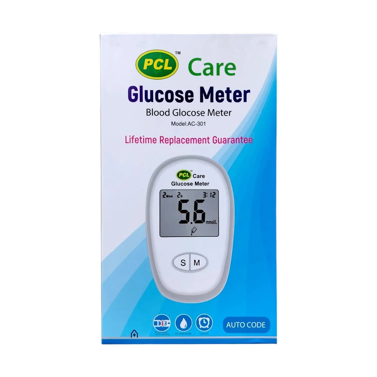PCL Care AC-301 Blood Glucose Monitoring System