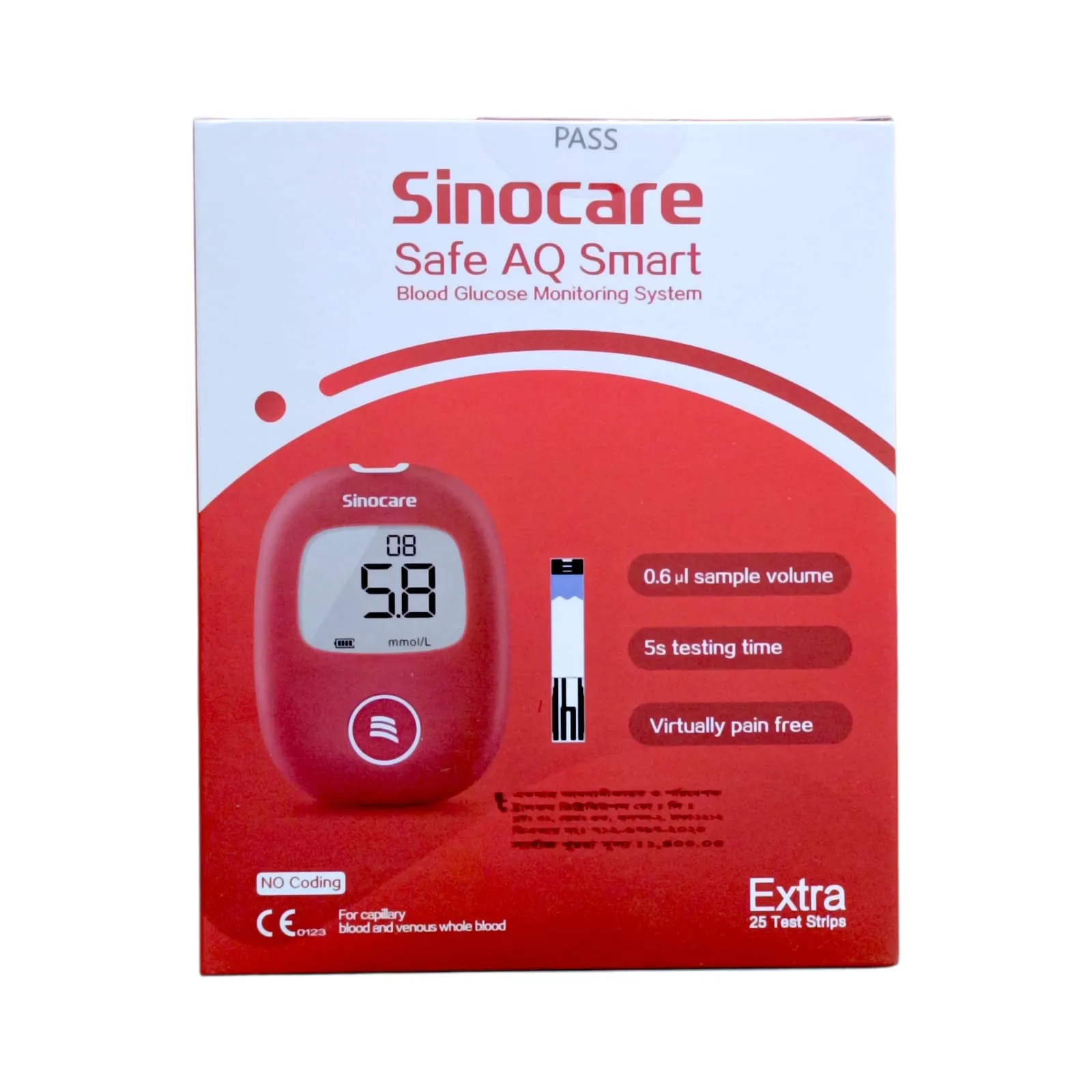 Safe AQ Smart Blood Glucose Monitoring System