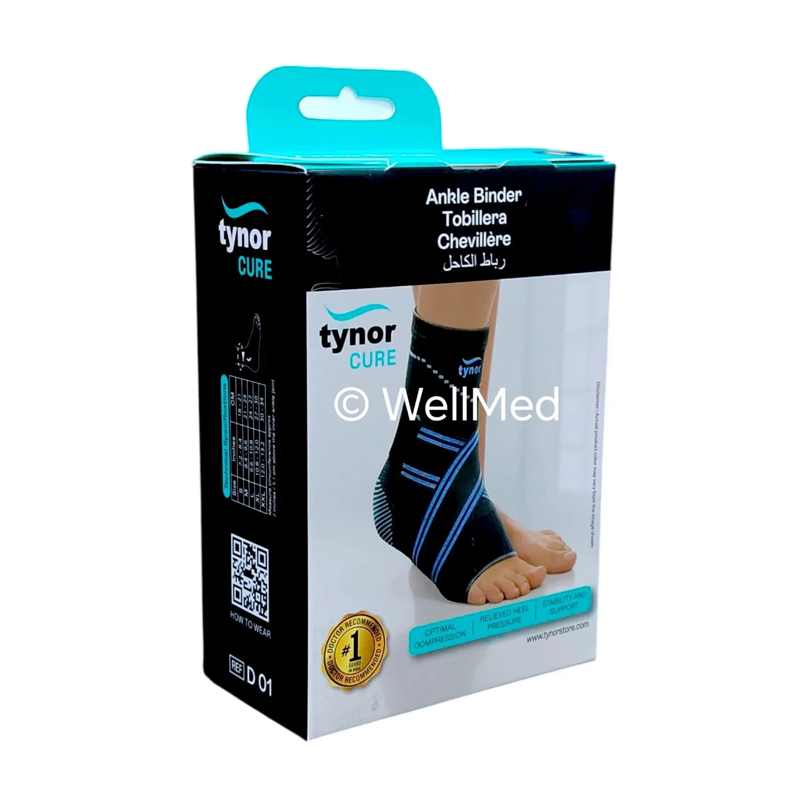 Tynor D-01 Ankle Binder